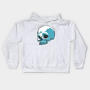 skull sketch Kids Hoodie